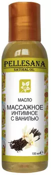 Масло массажное интимное с ванилью PELLESANA. 100мл