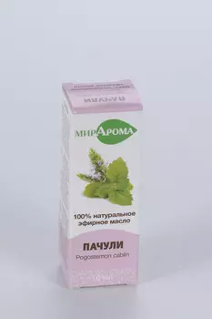 Масло МирАрома Пачули эфирное, 10 мл