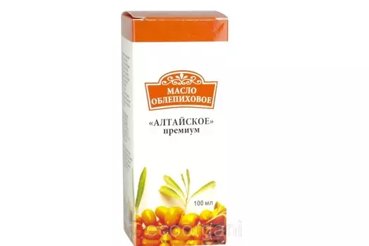 Масло Облепиховое Алтайское премиум, 100 мл