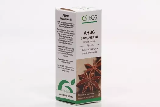 Масло Олеос Аниса эфирное, 10 мл