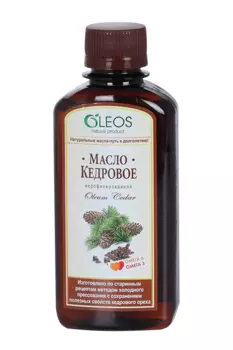 Масло Олеос Кедровое, 200 мл