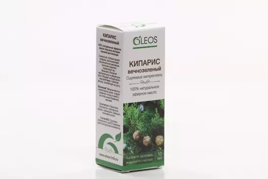 Масло Олеос Кипарис эфирное, 10 мл