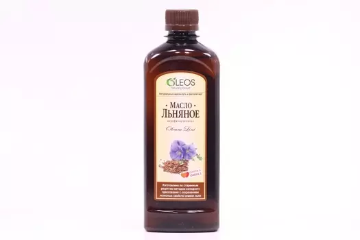 Масло Олеос Льняное, 500 мл
