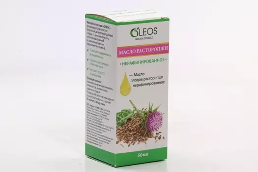 Масло Олеос Расторопша, 50 мл