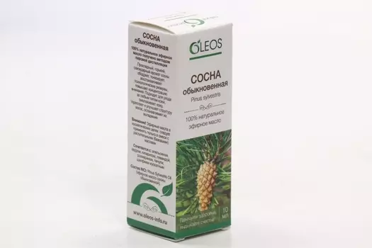 Масло Oleos Сосна эфирное, 10 мл