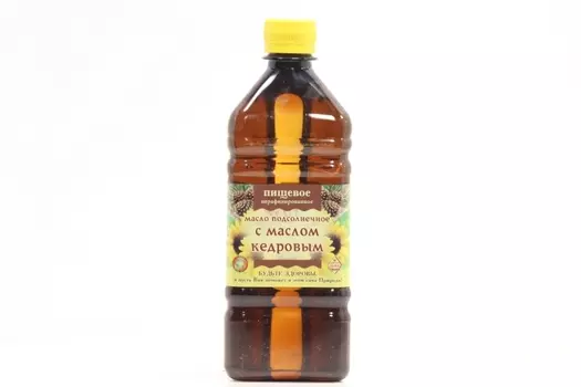 Масло подсолнечное/кедровое, 470 г