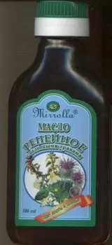 Масло Репейное с целебными травами, 100 мл