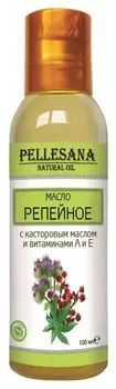 Масло репейное с касторовым маслом и витаминами А. Е PELLESANA. 100мл