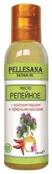 Масло репейное с красным перцем и эфирными маслами PELLESANA. 100мл