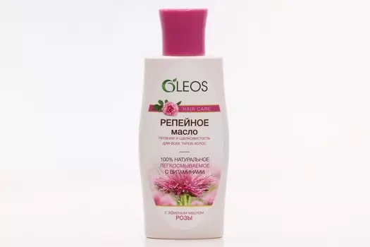 Масло Репейное с розой, 125 мл