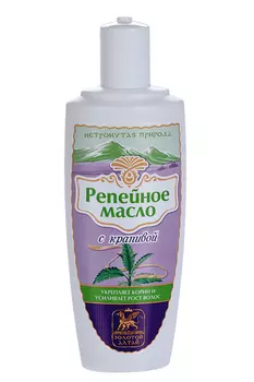 Масло Репейное Золотой Алтай с крапивой д/укрепл корней/усил рост волос, 200 мл