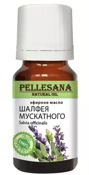 Масло шалфея мускатного эфирное PELLESANA. 10мл