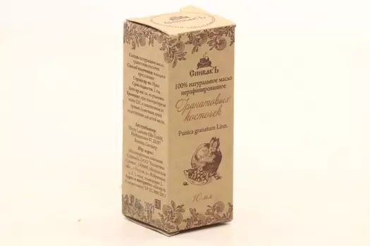Масло СпивакЪ Гранатовых Косточек нерафинированное, 10 мл