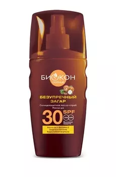 Масло-спрей солнцезащитное Биокон Масло ши SPF-30, 160 мл