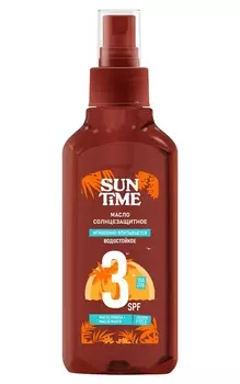 Масло Sun Time SPF-3, 160 мл