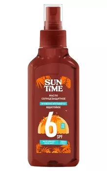 Масло Sun Time SPF-6, 160 мл