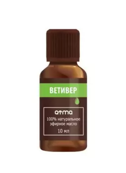 Масло Ветивера Atma эфирное, 10 мл