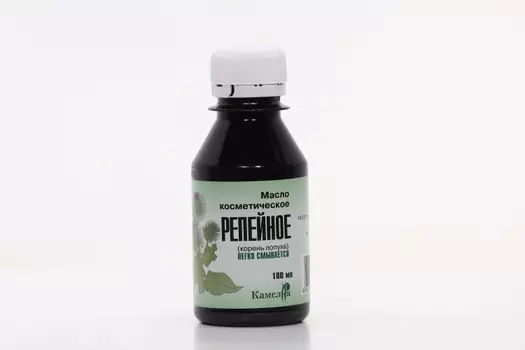 Масло Витатека Репейное, 100 мл, (корень лопуха) легко смывается