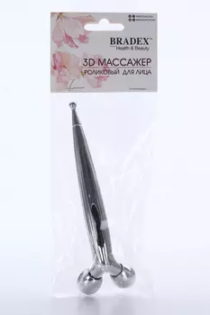 Массажер Bradex 3D д/лица роликовый