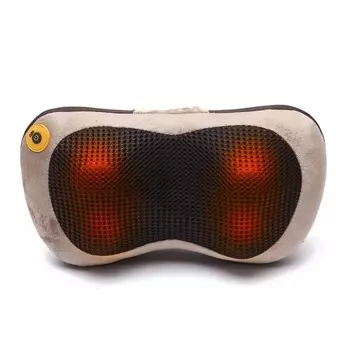 Массажер Шиацу подушка электрич GESS-129 роликовый прогрев