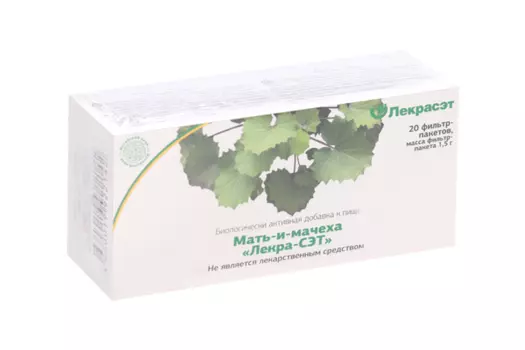 Мать-и-мачеха, 1,5 г, 20 шт, фильтр-пакет