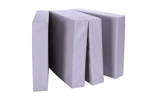 Мат Romana мягкий щит четверной 1000х1000х100 мм серый