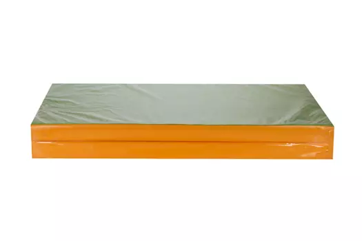 Мат Romana мягкий щит двойной 1000х1000х60 мм светло-зеленый/желтый