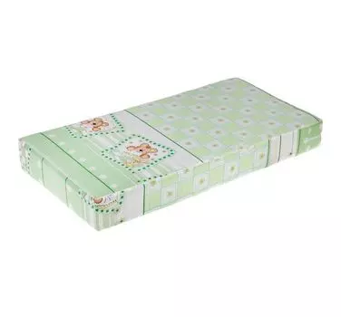 Матрас беспружинный «ЦАРЬ САЛТАН», 120х60х12см,бязь, цвет МИКС