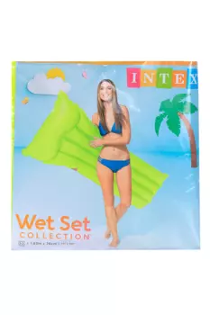 Матрас INTEX пляжный Неон, 183х76 см, цвета МИКС, 59717NP