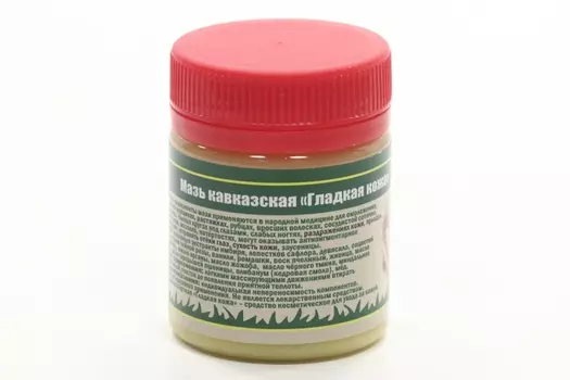 Мазь Кавказский целитель д/лица кожи Гладкая кожа п/дефектов кожи, 40 мл