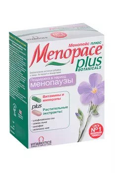 Менопейс плюс, 28 шт, набор капсул +28 таблеток