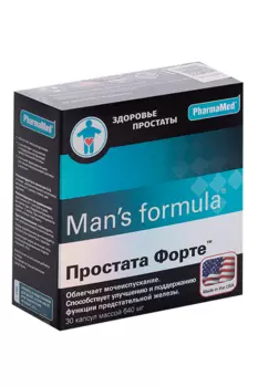 Менс формула Простата форте, 640 мг, 30 шт, капсулы