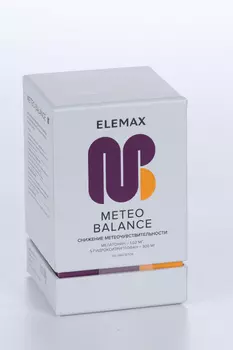 Метео баланс, 500 мг, 60 шт, таблетки ELEMAX