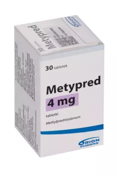 Метипред 4 мг, 30 шт, таблетки