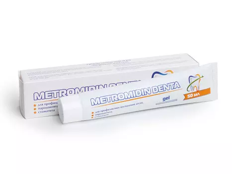 Метромидин Дента Гель для полости рта 50 мл, Аклен
