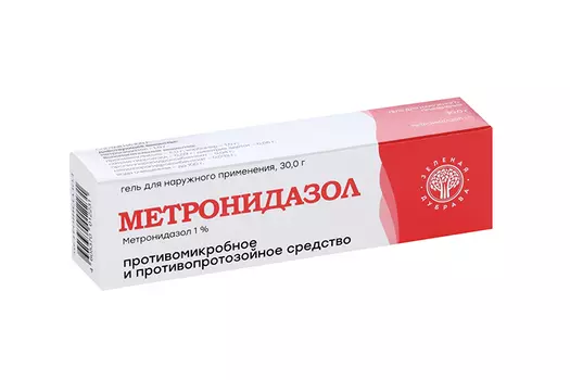 Метронидазол ЗД 1%, 30 г, гель для наружного применения