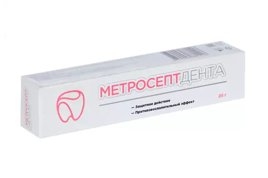 МетроСепт Дента, 25 г, гель для десен