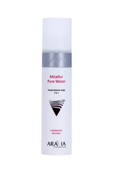Мицеллярная вода ARAVIA Professional 3 в 1 с экстрактом готу кола, 250 мл