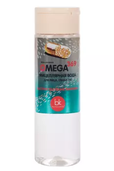 Мицеллярная вода Belkosmex OMEGA 369 д/лица/глаз/губ, 200 мл