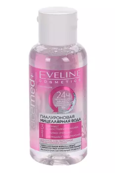 Мицеллярная вода EVELINE Facemed+ гиалурон 3в1 д/сух/чувств кожи, 100 мл