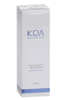 Мицеллярная вода КДА с экстрактом красного вина, 200 мл