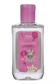 Мицеллярная вода Nomi с Д-пантенолом и экстрактом ромашки от 3 лет, 90 мл