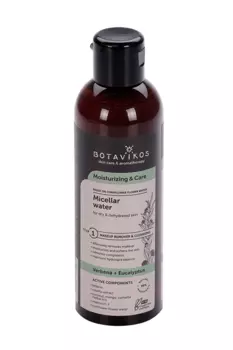 Мицелярная вода BOTAVIKOS д/сух и обезвож кожи лица Увлаж и уход вербена/эвкалипт, 200 мл