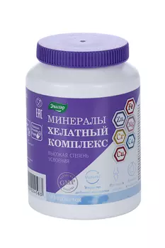Минералы Хелатный комплекс, 1,55 г, 90 шт, таблетки