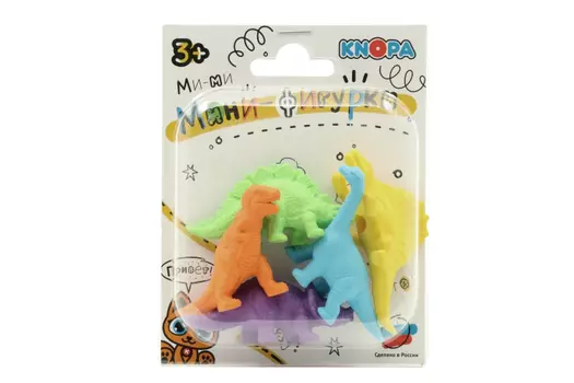Мини-фигурки Кнопа Динозавры в ассортименте