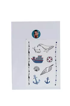 Мини-тату Mimitoo переводные временные Морская