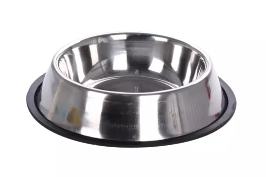 Миска из нерж.стали на резине 1,50 л