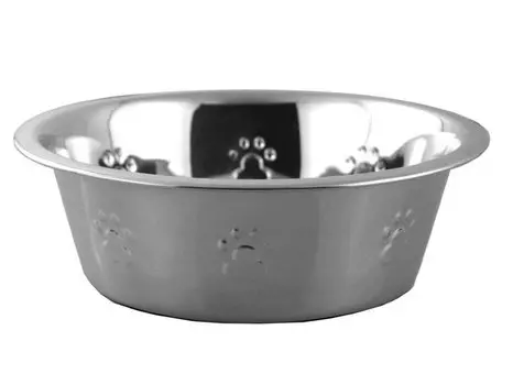 Миска из нержавеющей стали с лапками на стенках 4,0 л