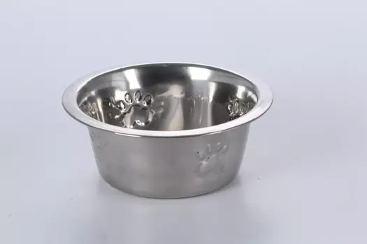 Миска из нержавеющей стали с лапками на стенках 0,18 л