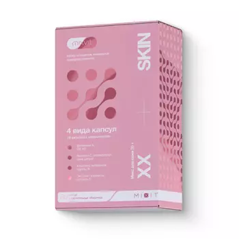 Микс MIXVIT ХХ+ SKIN д/кожи 20+, 60 шт, капсулы